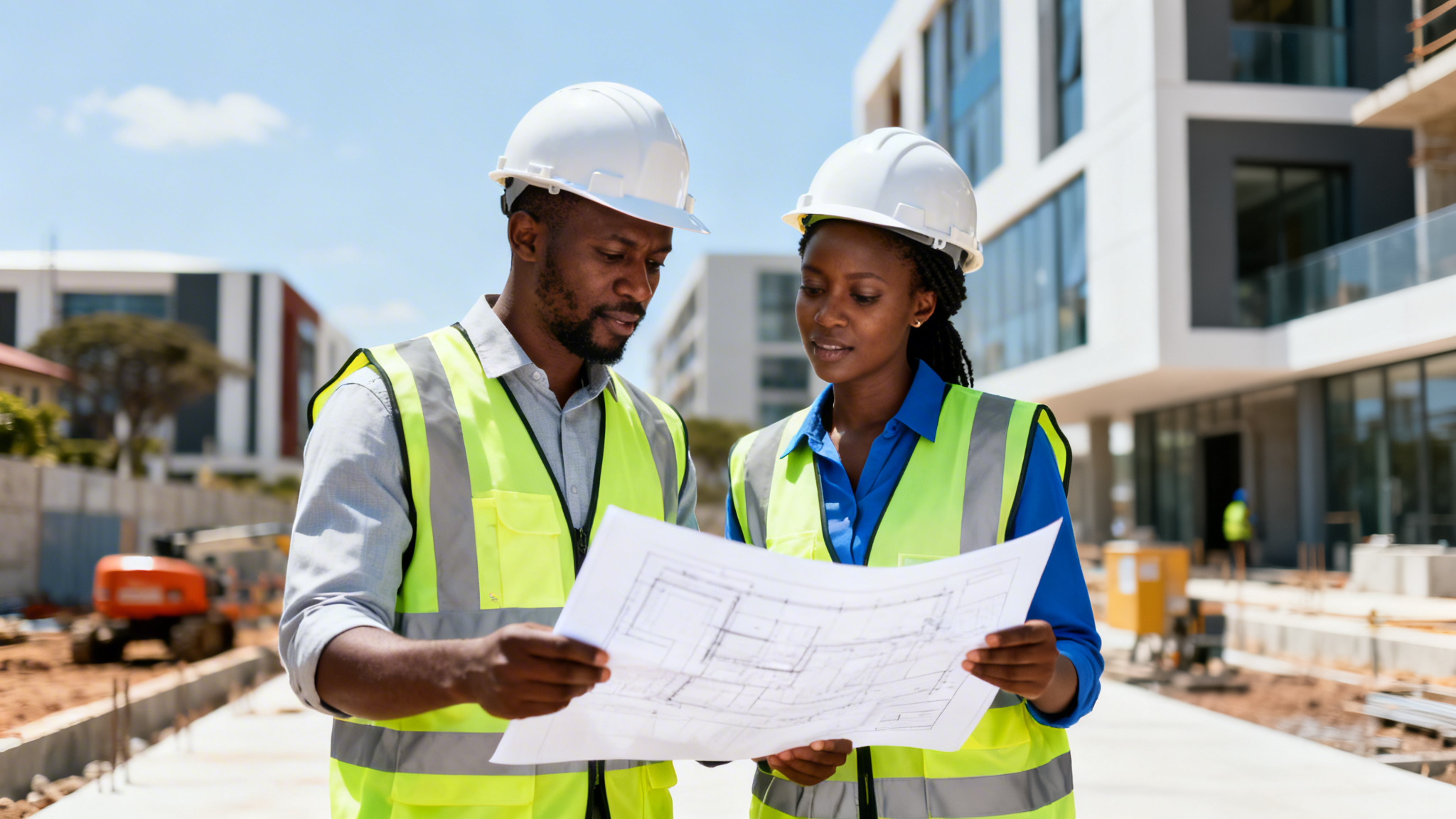 Randos Consult engineers on site